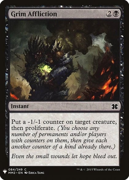 Grim Affliction, The List Reprints 84