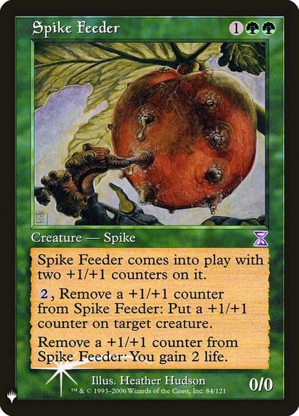 Spike Feeder, The List Reprints 84