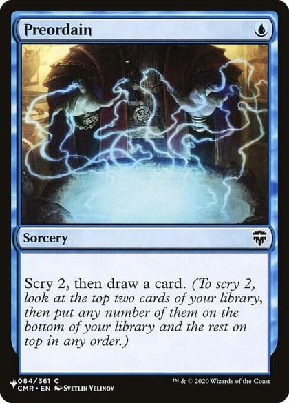 Preordain (CMR), The List Reprints 84