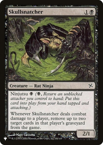 Skullsnatcher, The List Reprints 84/165