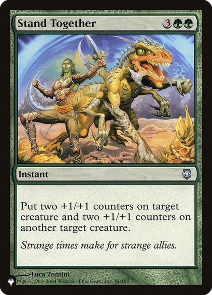 Stand Together, The List Reprints 84/165
