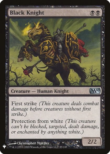 Black Knight, The List Reprints 85