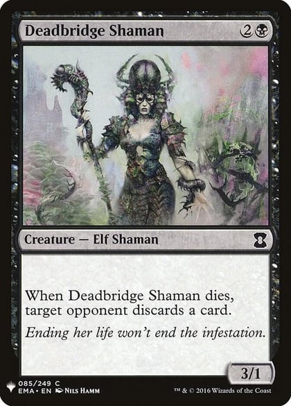 Deadbridge Shaman, The List Reprints 85