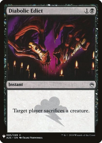 Diabolic Edict, The List Reprints 85