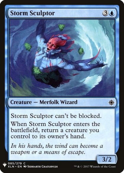 Storm Sculptor, The List Reprints 85