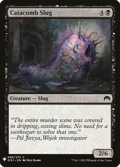 Catacomb Slug, The List Reprints 86