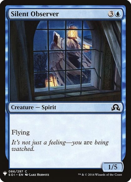 Silent Observer, The List Reprints 86