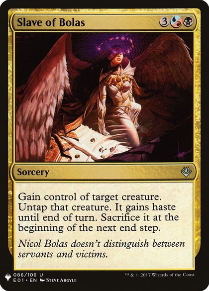 Slave of Bolas, The List Reprints 86