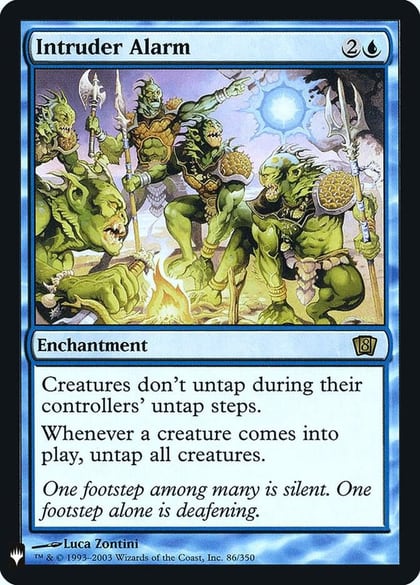 Intruder Alarm, The List Reprints 86