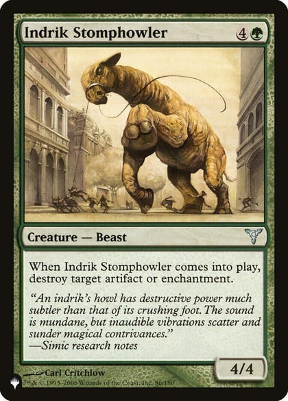 Indrik Stomphowler, The List Reprints 86/180