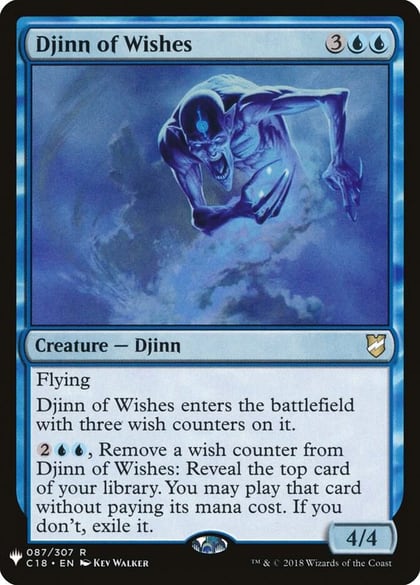 Djinn of Wishes, The List Reprints 87
