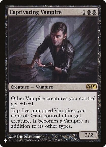 Captivating Vampire, The List Reprints 87/249