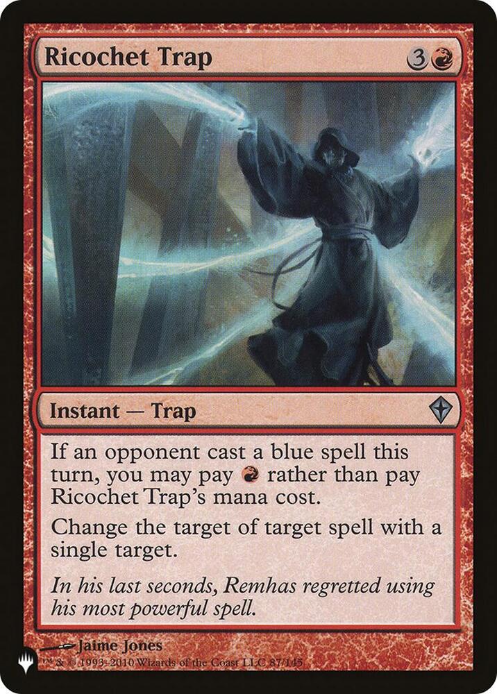 Ricochet Trap, The List Reprints 87/145