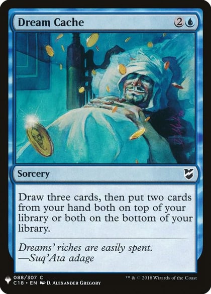 Dream Cache, The List Reprints 88