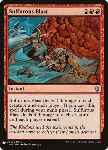 Sulfurous Blast, The List Reprints 88