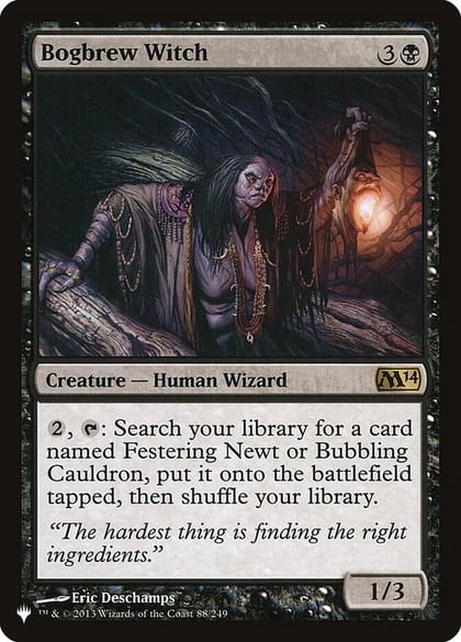 Bogbrew Witch, The List Reprints 88/249