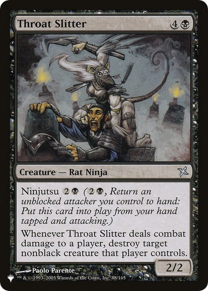 Throat Slitter, The List Reprints 88/165