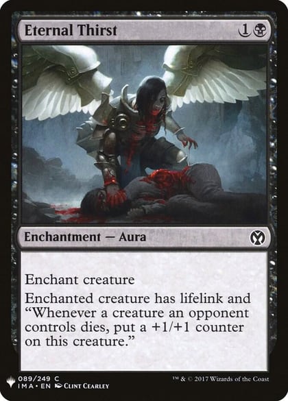 Eternal Thirst, The List Reprints 89