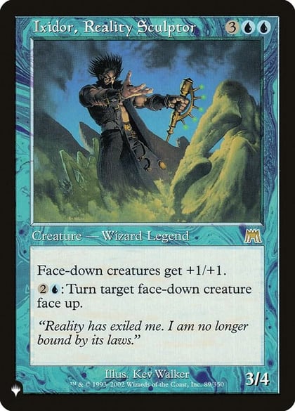 Ixidor, Reality Sculptor, The List Reprints 89/350