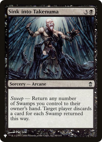 Sink into Takenuma, The List Reprints 89/165