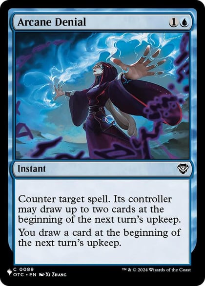Arcane Denial (OTC), The List Reprints 89