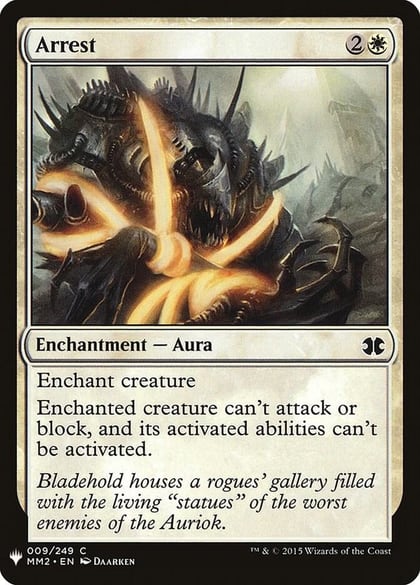 Arrest, The List Reprints 9