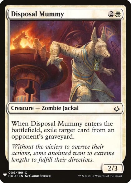 Disposal Mummy, The List Reprints 9