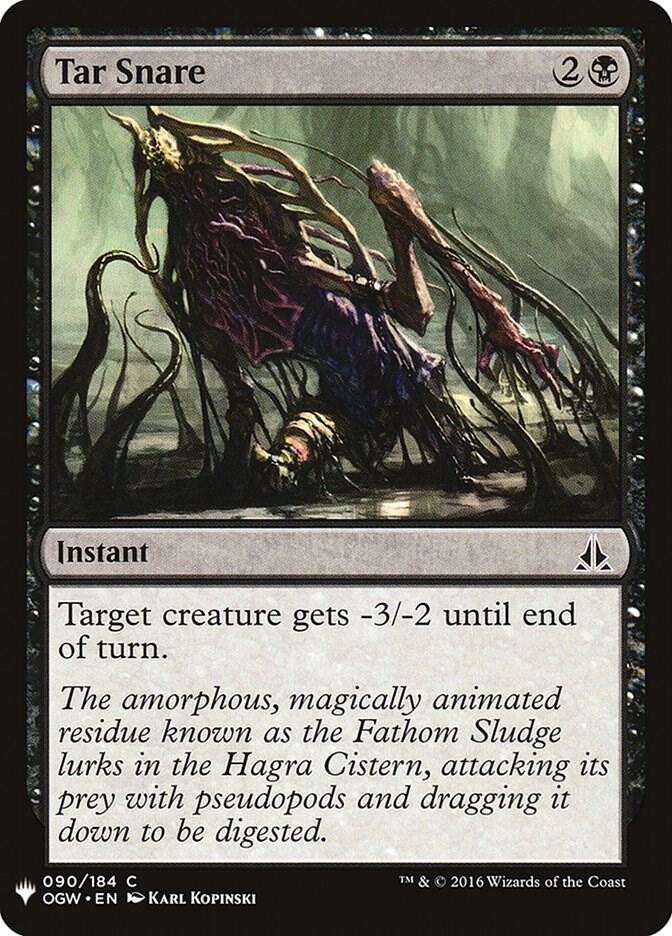 Tar Snare, The List Reprints 90