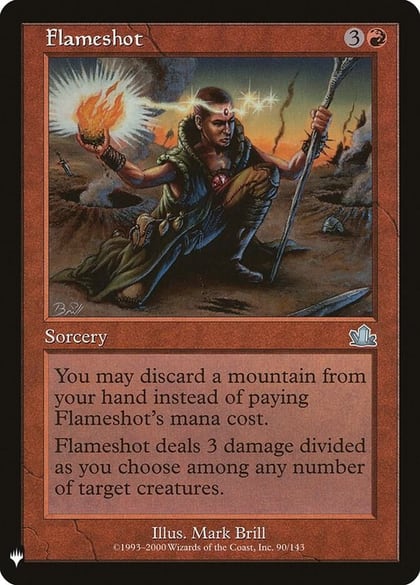 Flameshot, The List Reprints 90