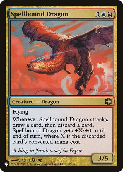 Spellbound Dragon, The List Reprints 90/145