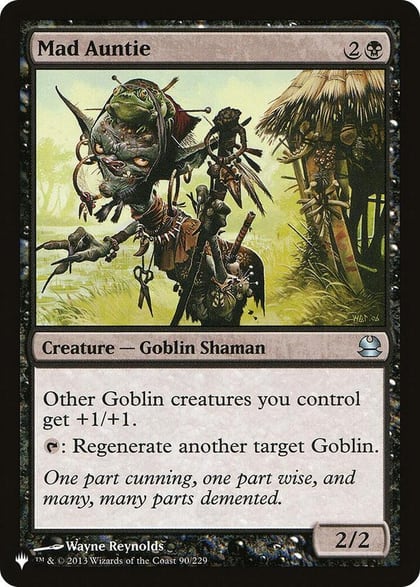 Mad Auntie, The List Reprints 90/229