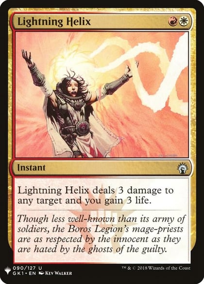 Lightning Helix, The List Reprints 90