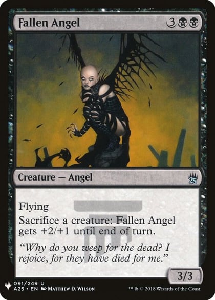 Fallen Angel, The List Reprints 91