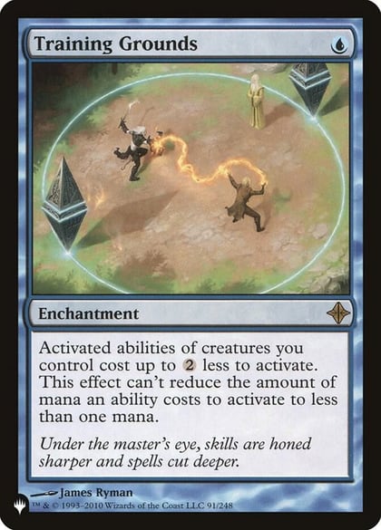 Training Grounds, The List Reprints 91/248