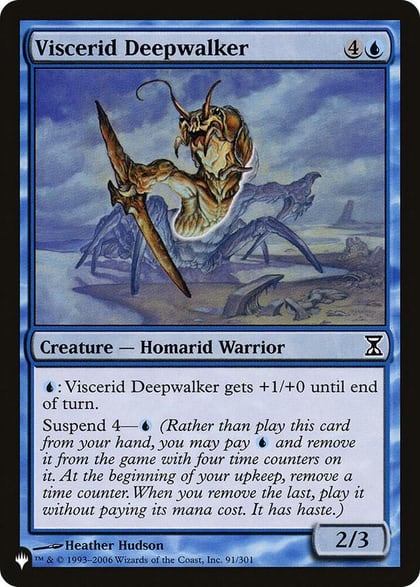 Viscerid Deepwalker, The List Reprints 91/301