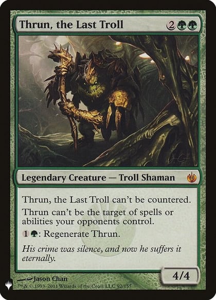 Thrun, the Last Troll, The List Reprints 92