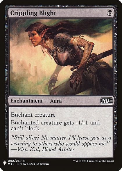 Crippling Blight, The List Reprints 92