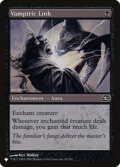 Vampiric Link, The List Reprints 92/165