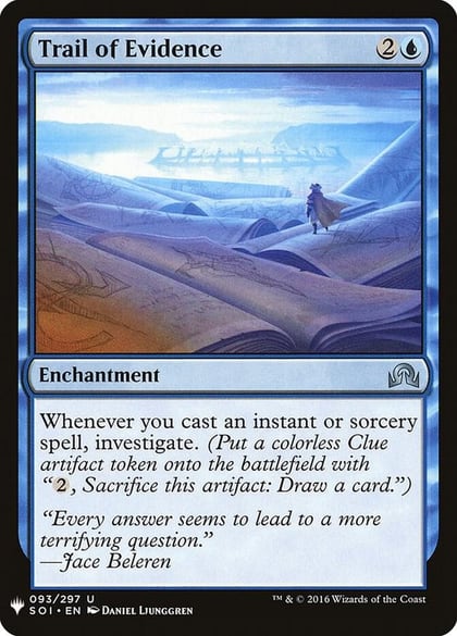 Trail of Evidence, The List Reprints 93