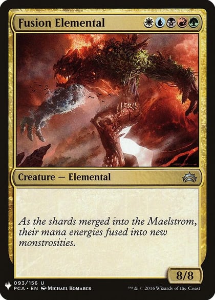 Fusion Elemental, The List Reprints 93