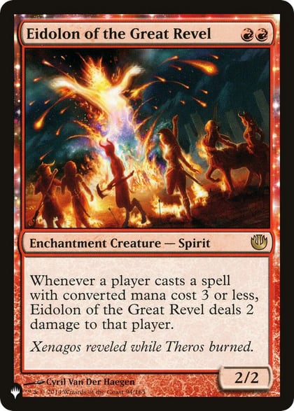 Eidolon of the Great Revel, The List Reprints 94/165