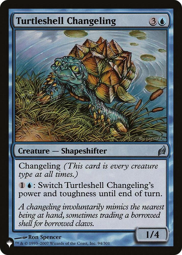 Turtleshell Changeling, The List Reprints 94/301