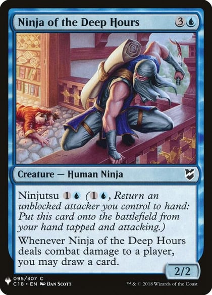 Ninja of the Deep Hours, The List Reprints 95