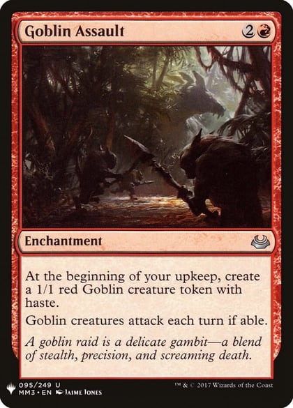 Goblin Assault, The List Reprints 95