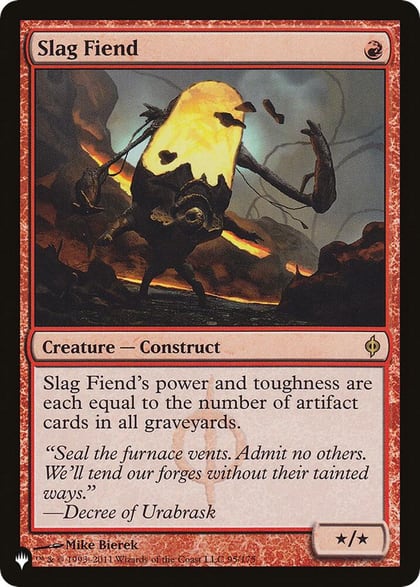 Slag Fiend, The List Reprints 95/175