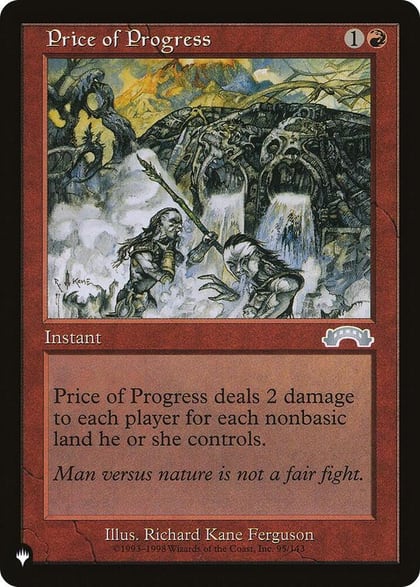 Price of Progress (EXO), The List Reprints 95/143