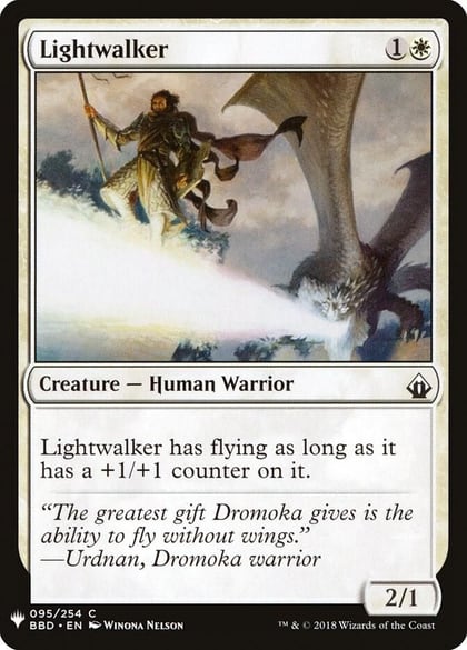 Lightwalker, The List Reprints 95