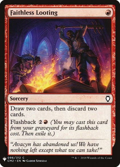 Faithless Looting (CM2), The List Reprints 96