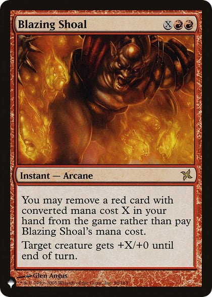 Blazing Shoal, The List Reprints 96/165