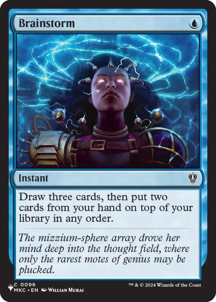 Brainstorm (MKC), The List Reprints 96